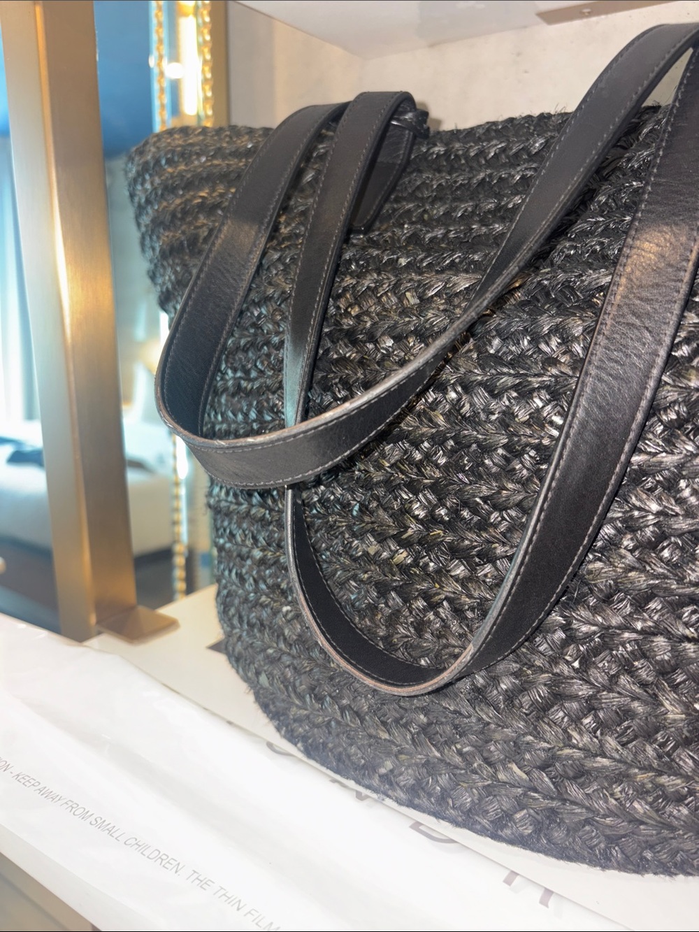 🖤 YSL raffia bag - Picture 10 of 16